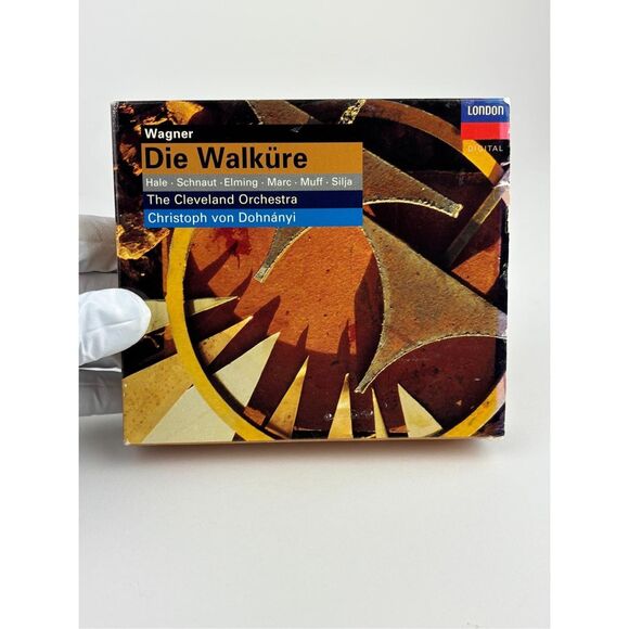 Vtg 1997 Wagner: Die Walkure The Cleveland Orchestra 4 CD Compact Disc Box Set B - Picture 1 of 12